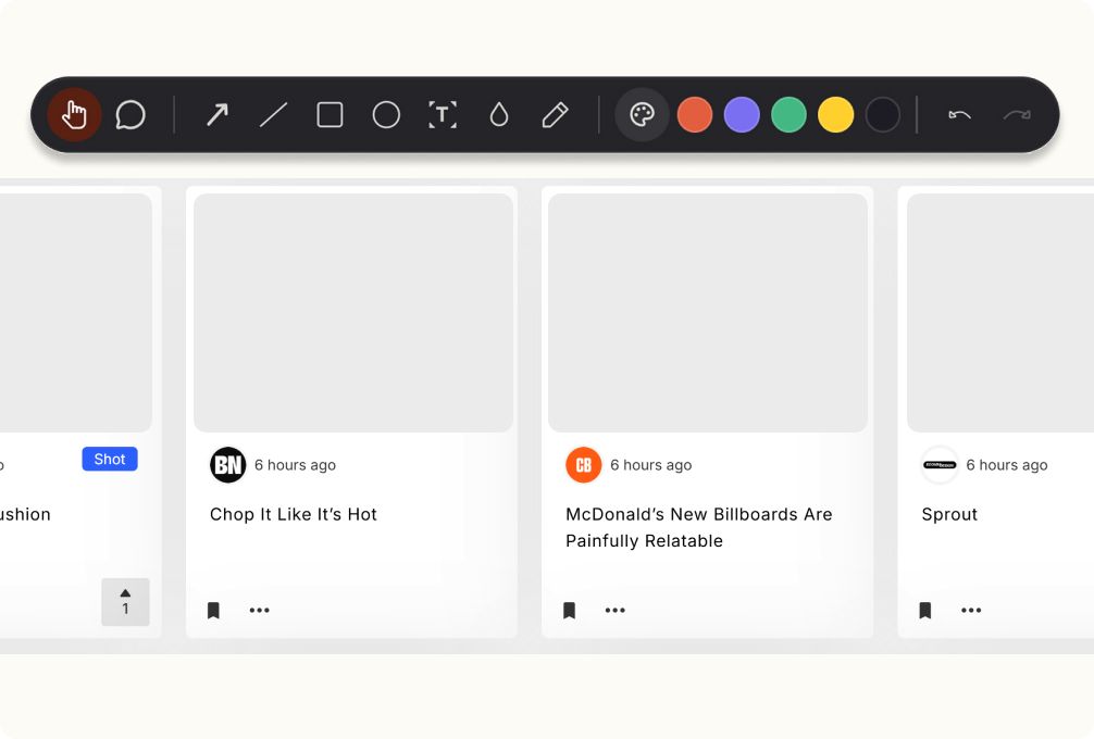 Annotation feature in Crosscheck